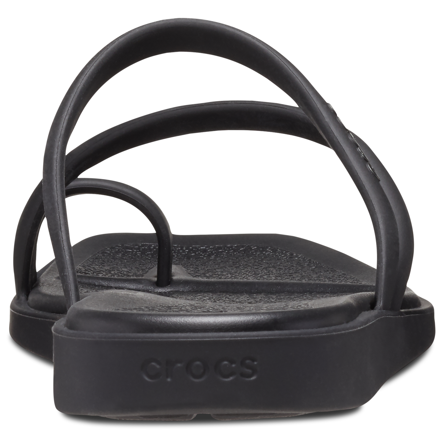 Crocs Miami Toe Loop Sandals - Women's - Black