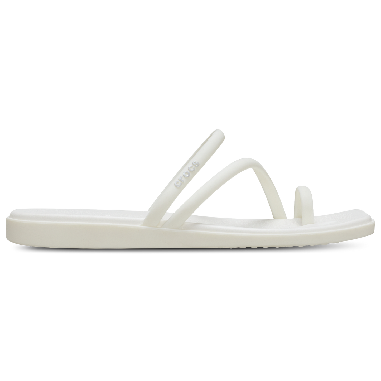 Crocs Miami Toe Loop Sandals - Women's - Chalk