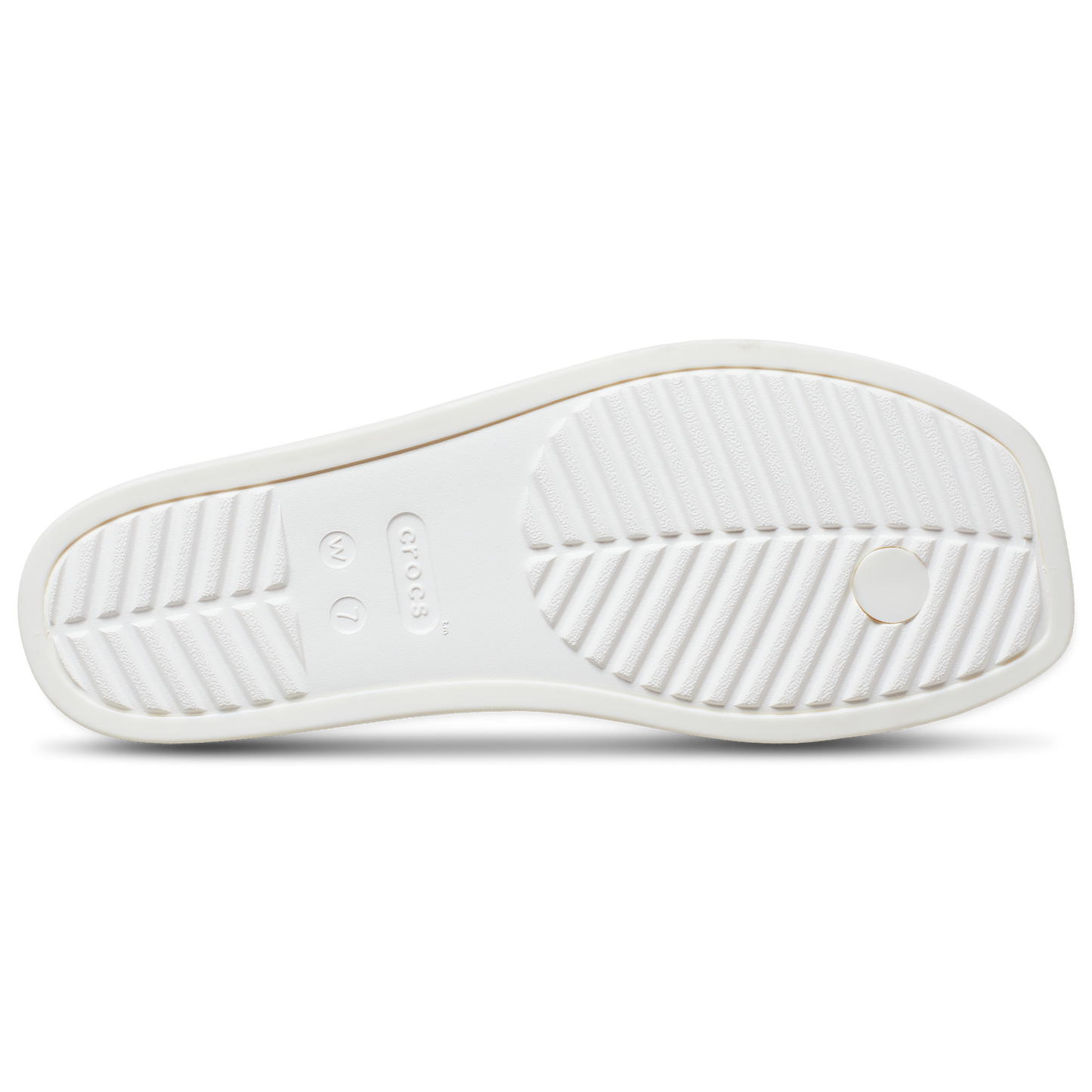 Crocs Miami Toe Loop Sandals - Women's - Chalk