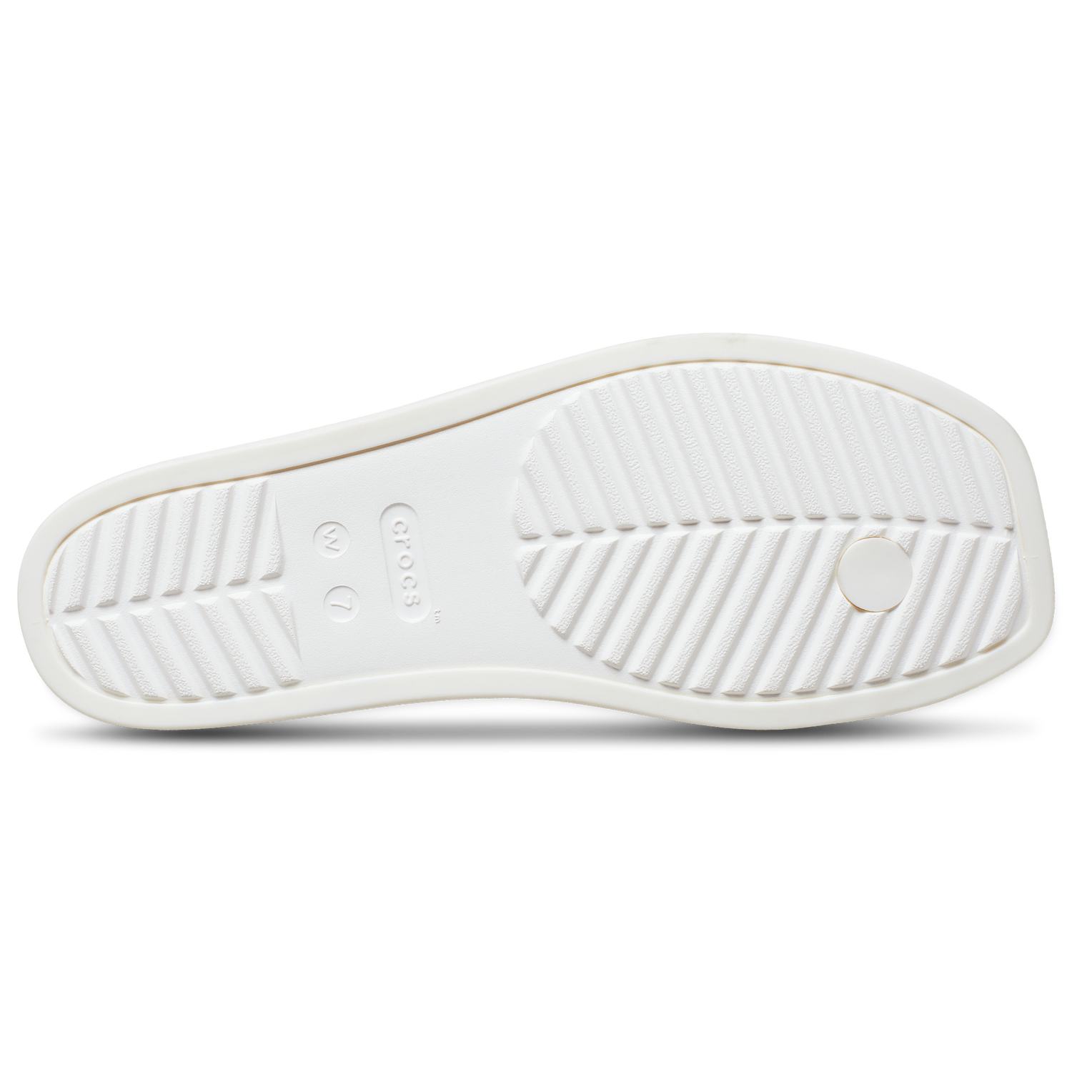 Crocs Miami Toe Loop Sandals - Women's - Chalk