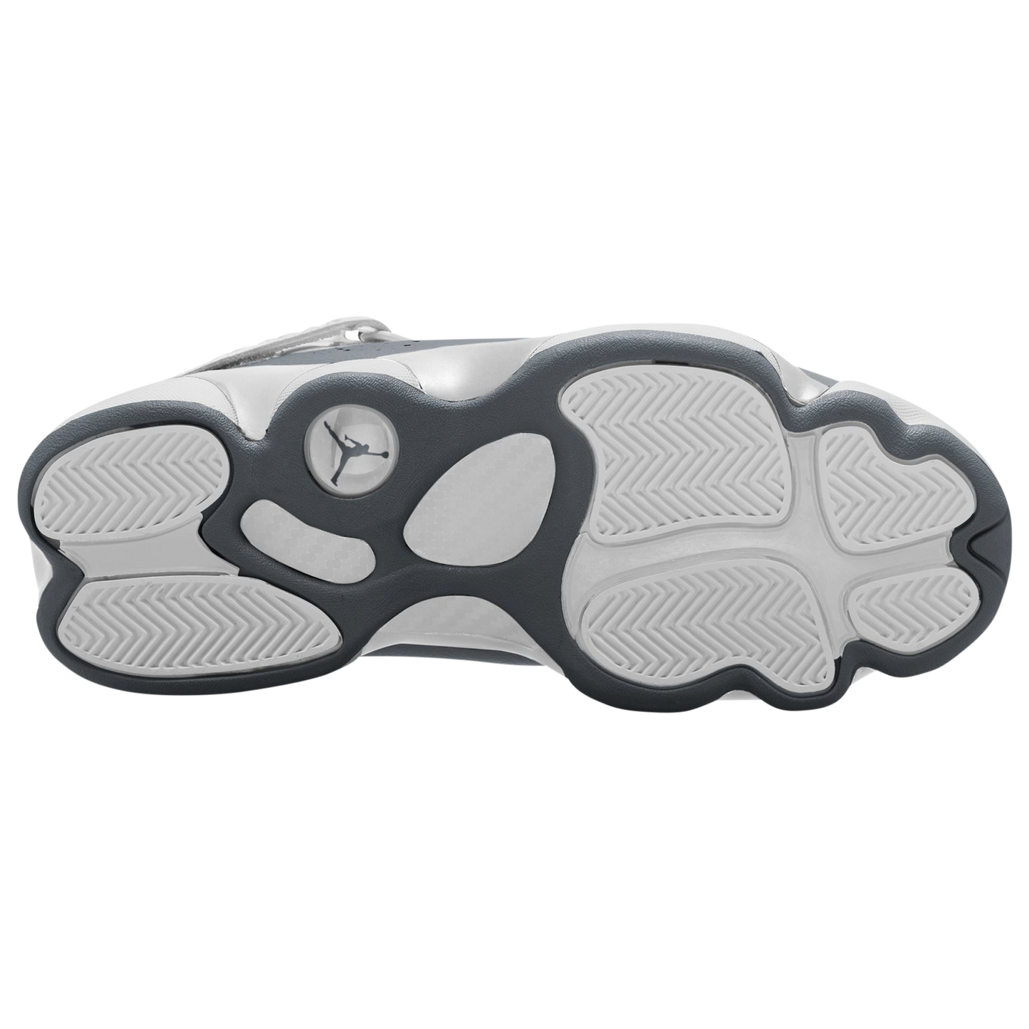 Jordan 6 Rings - Men's - White/White/Cool Grey