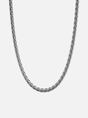 WHEAT CHAIN 5MM | Silver
