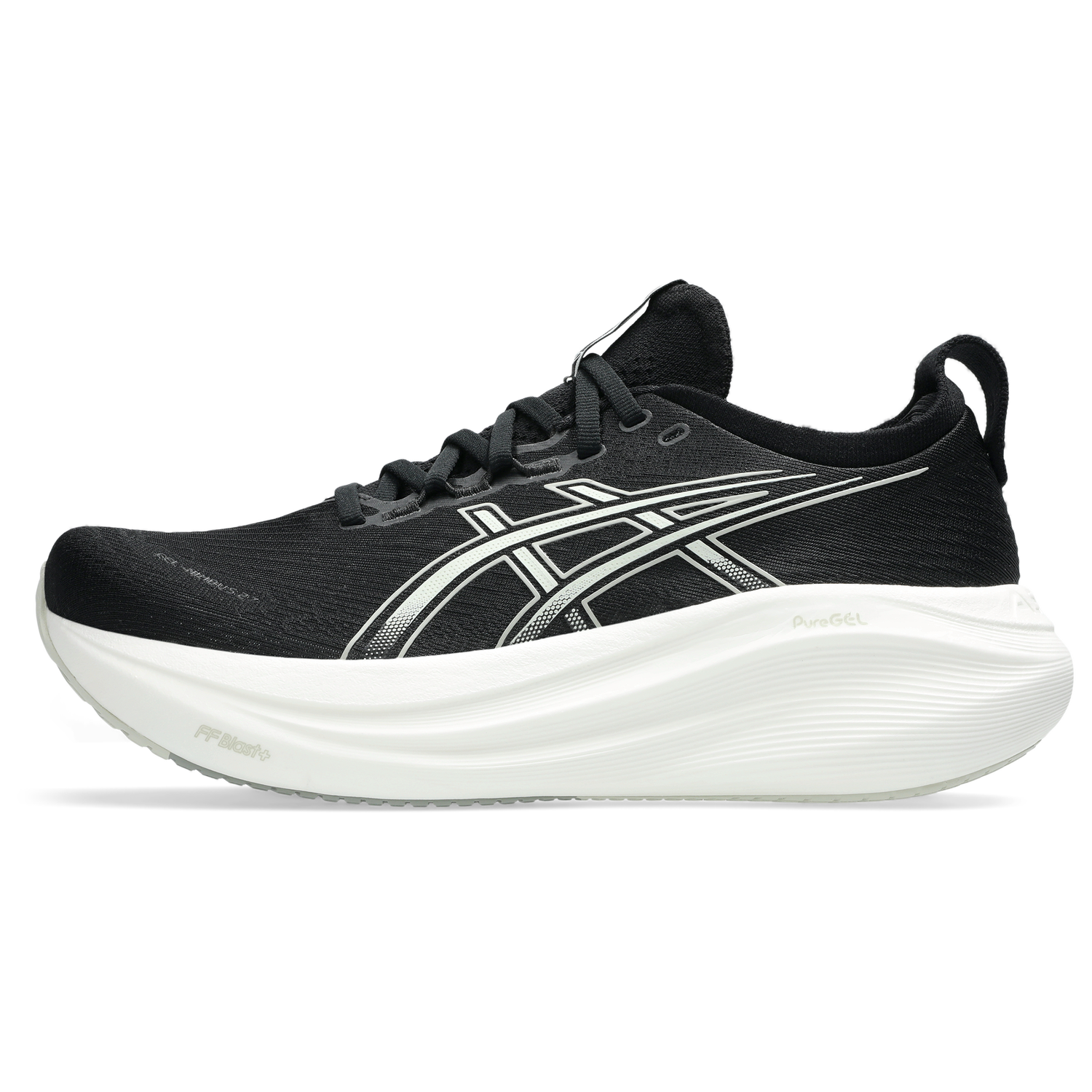 ASICS® GEL-Nimbus 27 - Women's - Black/Lake Grey/White