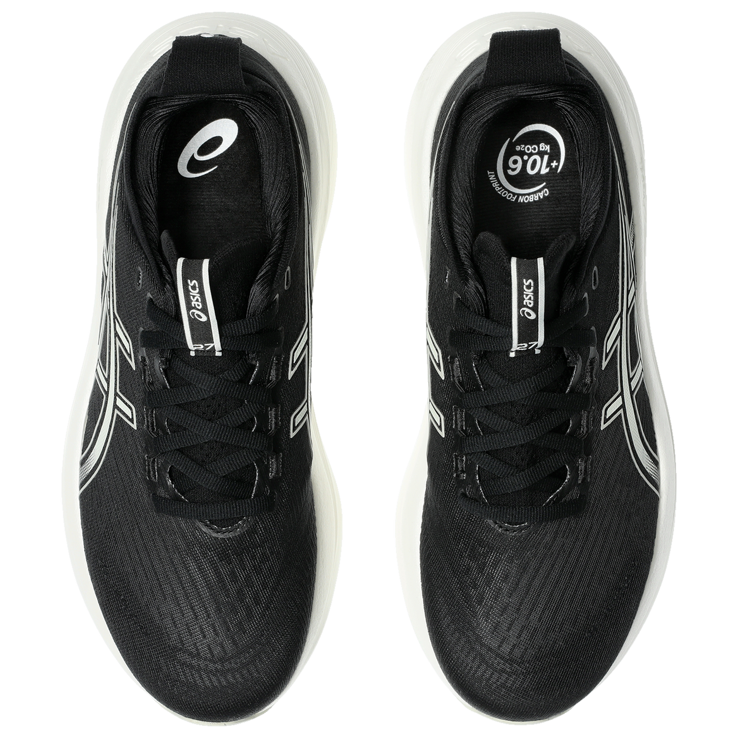ASICS® GEL-Nimbus 27 - Women's - Black/Lake Grey/White