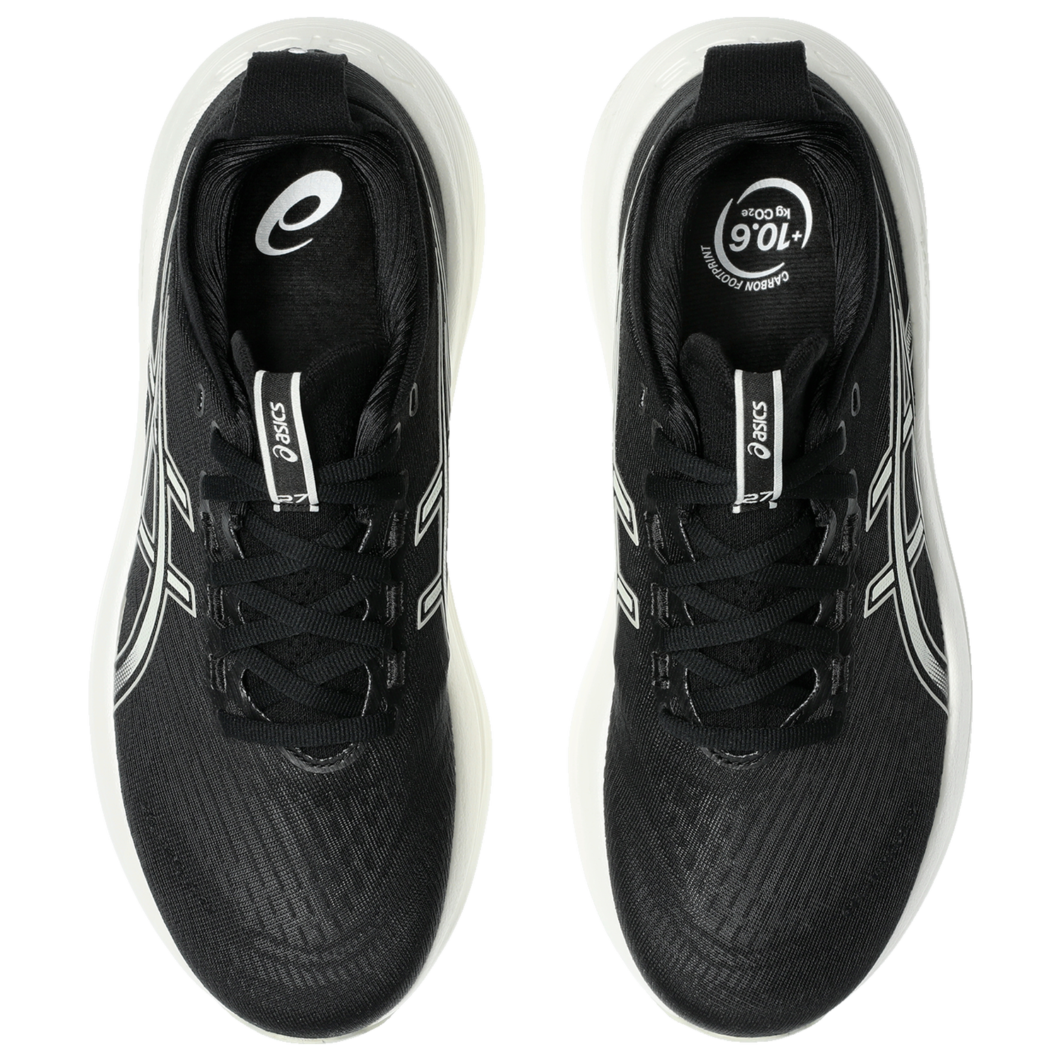 ASICS® GEL-Nimbus 27 - Women's - Black/Lake Grey/White