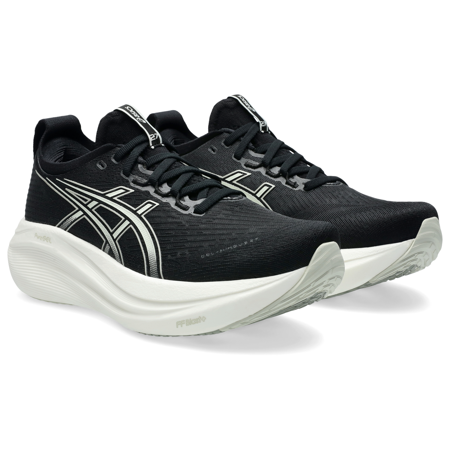 ASICS® GEL-Nimbus 27 - Women's - Black/Lake Grey/White
