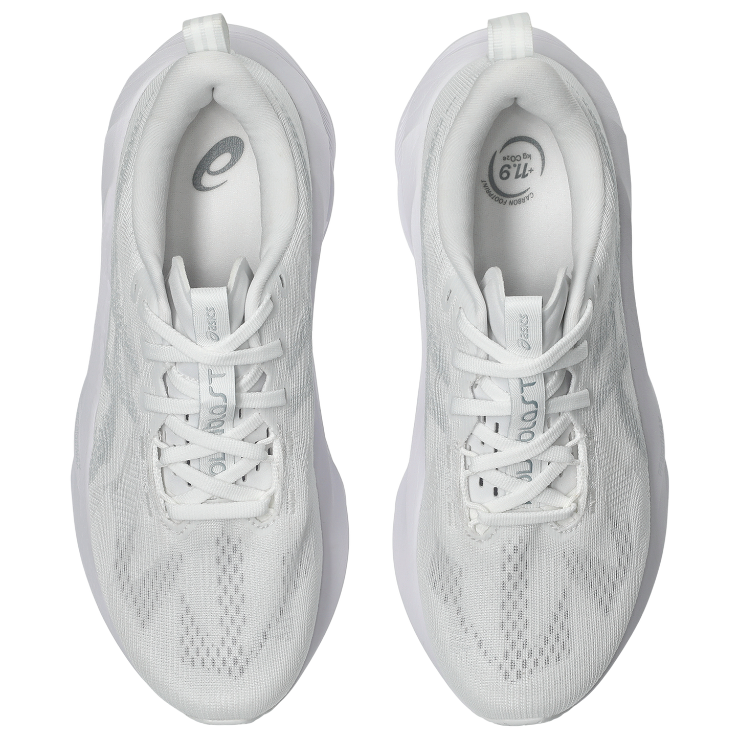 ASICS® Novablast 5 - Women's - White/Piedmont Grey