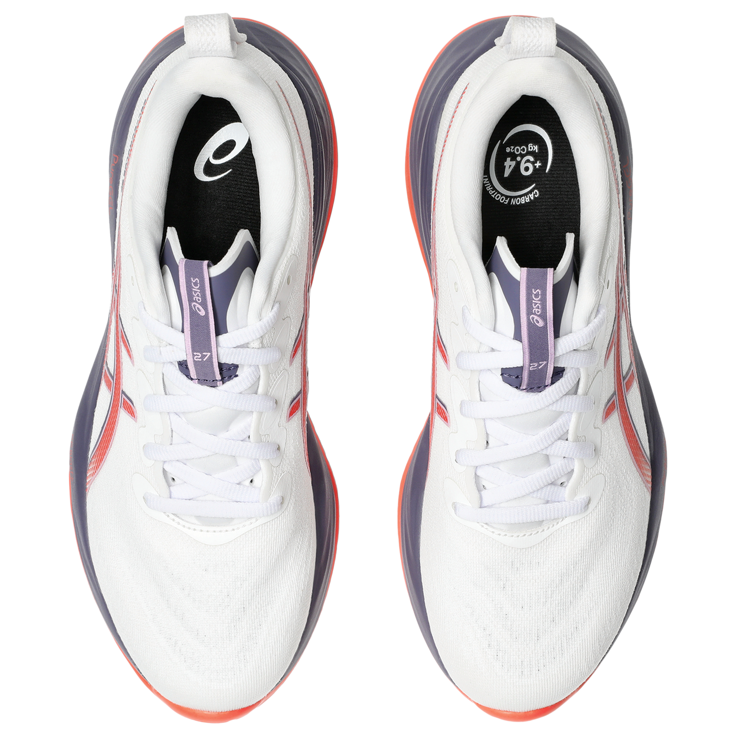 ASICS® Gel Cumulus 27 - Women's - White/Greyish Purple