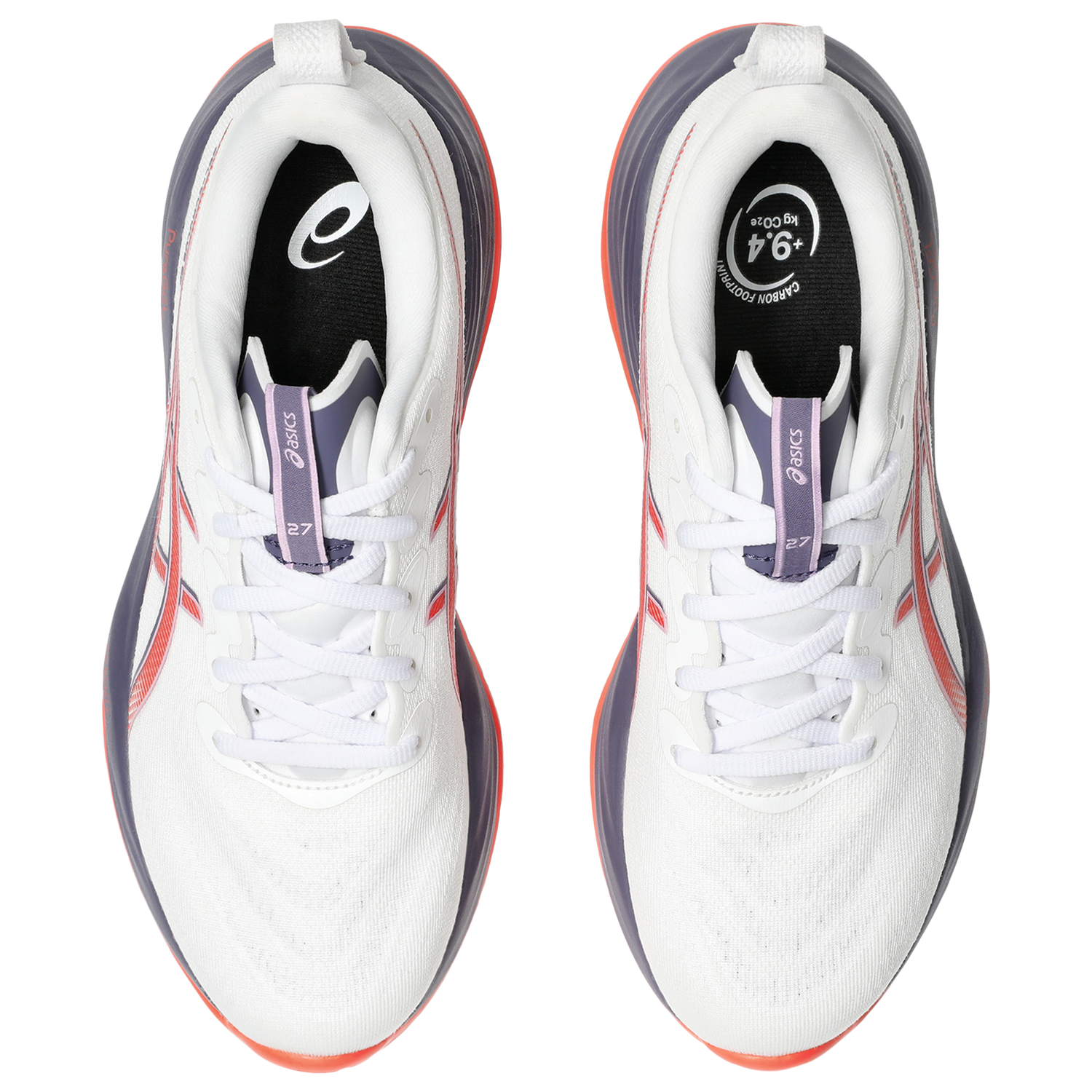 ASICS® Gel Cumulus 27 - Women's - White/Greyish Purple