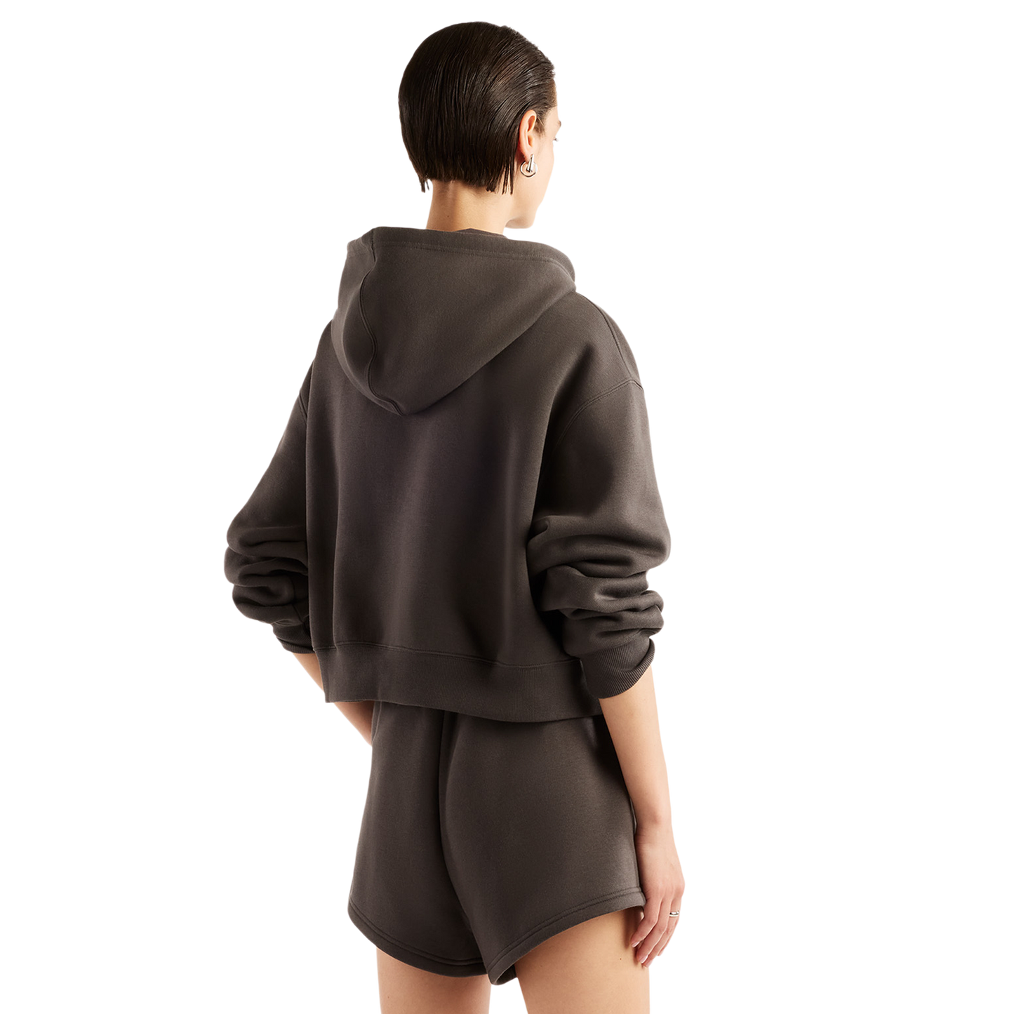 New Balance Trackside Fleece Full-Zip - Women's - Black Cement
