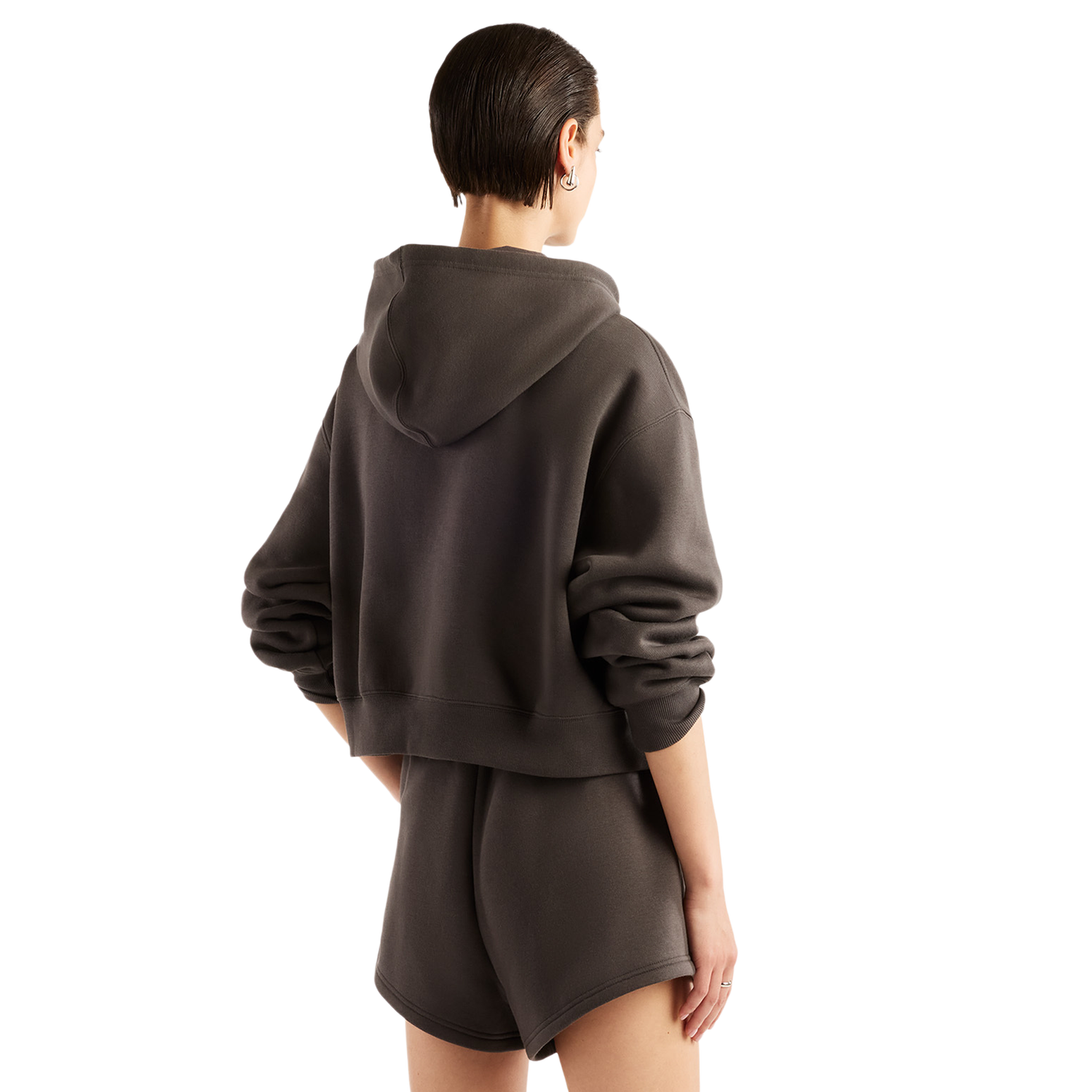 New Balance Trackside Fleece Full-Zip - Women's - Black Cement