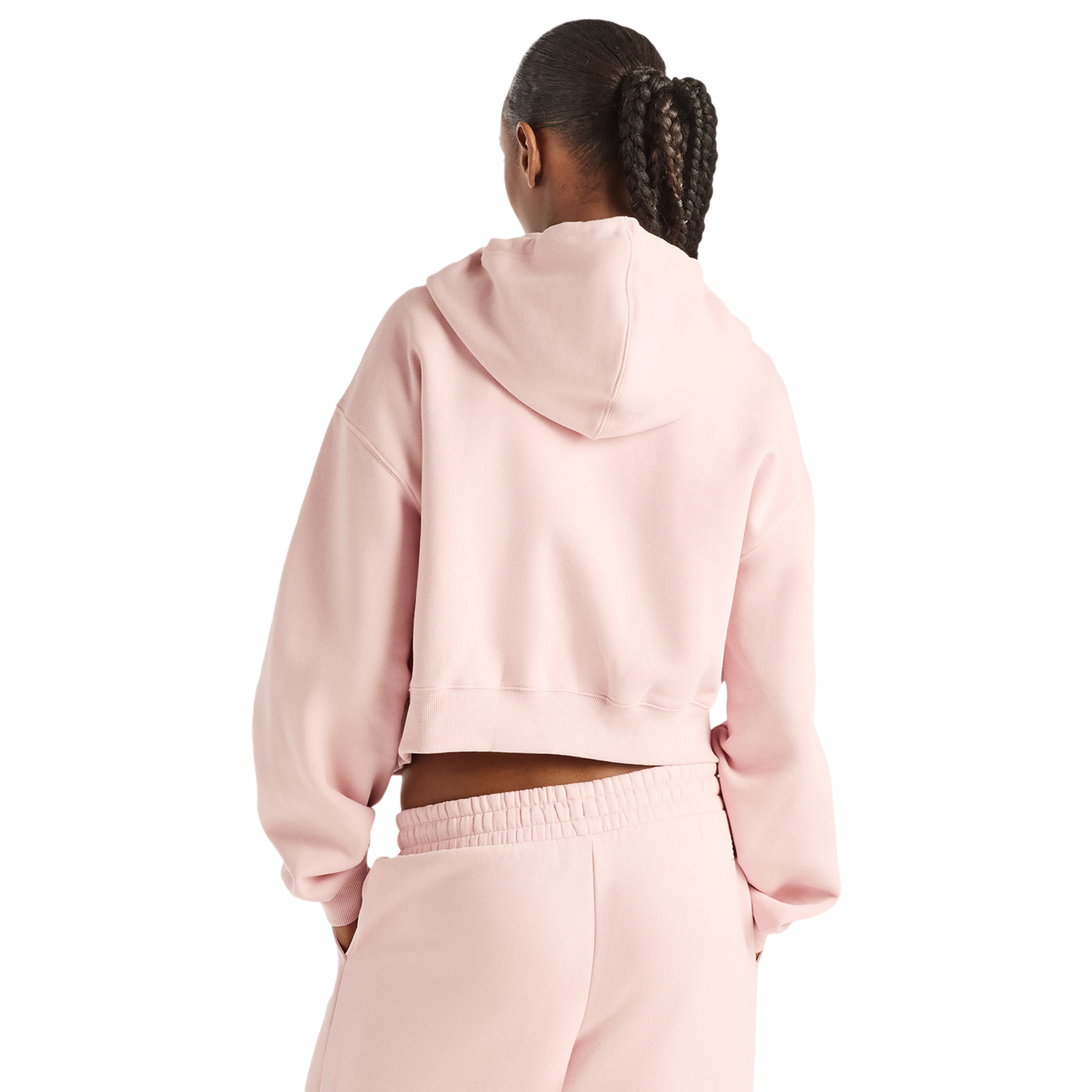 New Balance Trackside Fleece Full-Zip - Women's - Pink Chalk