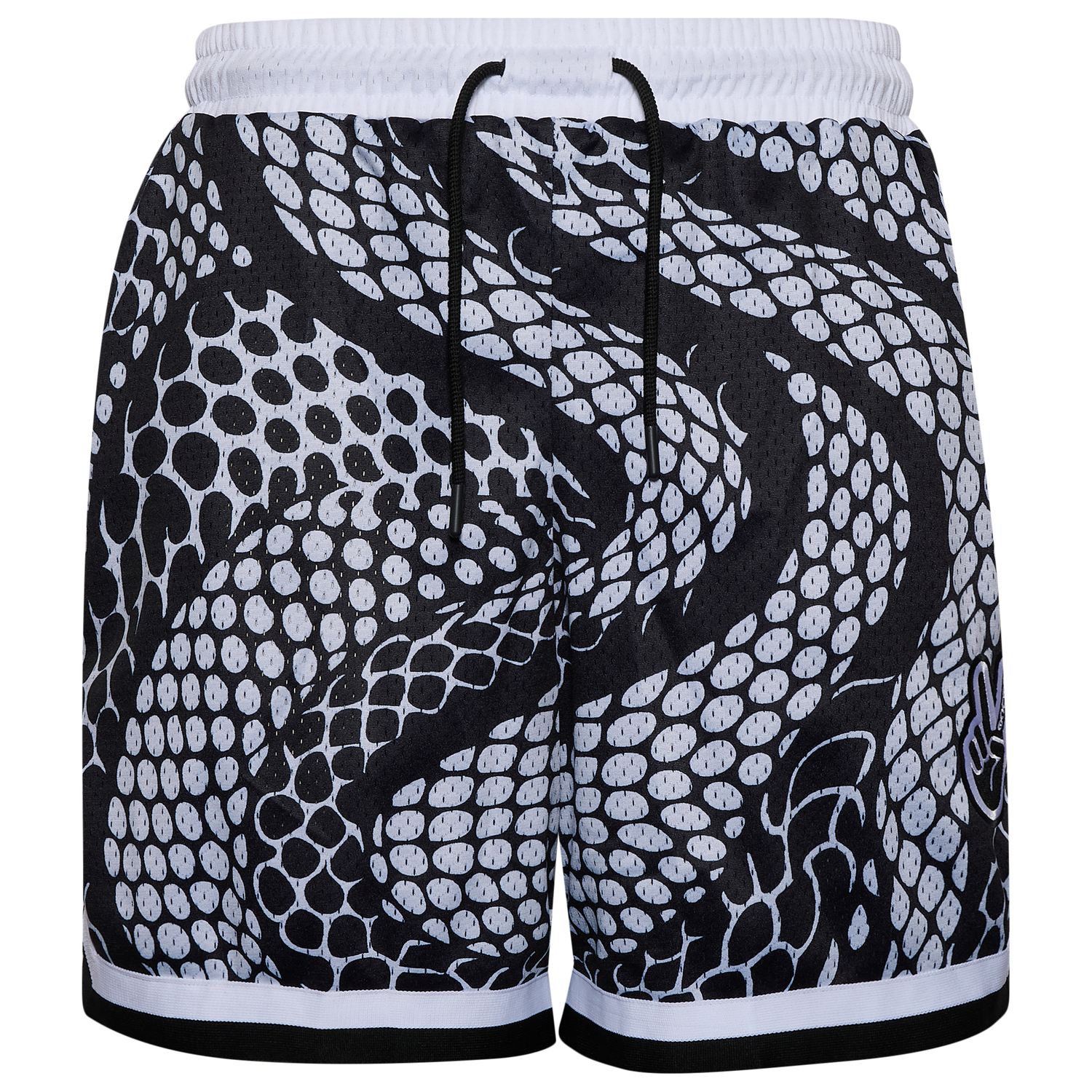 Deuce Vibe Shorts 2.0 - Men's - White/Black