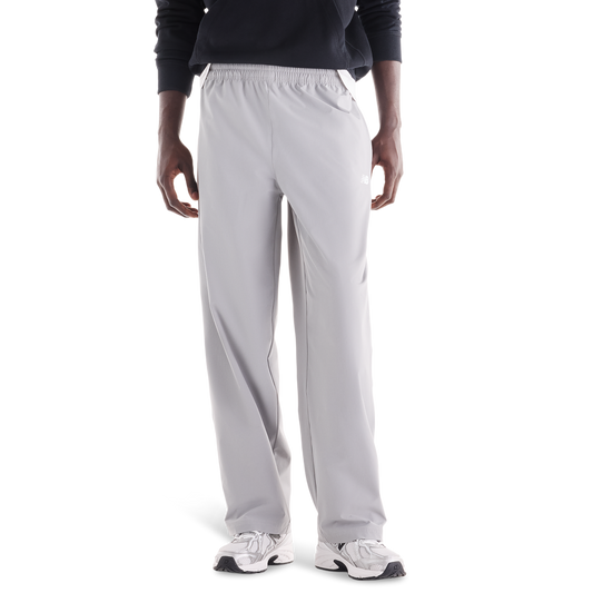 New Balance Stretch Woven Open Hem Pants - Men's - Gray/Gray