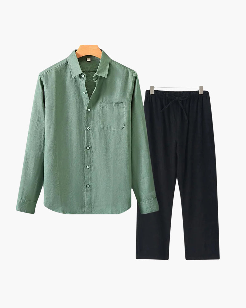 Linen Combo Set (Long Sleeve) - foto 6
