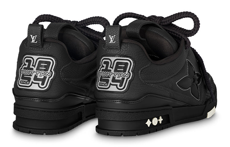 LOUIS VUITTON Skate Sneakers 'Black White' 1ABZ5B