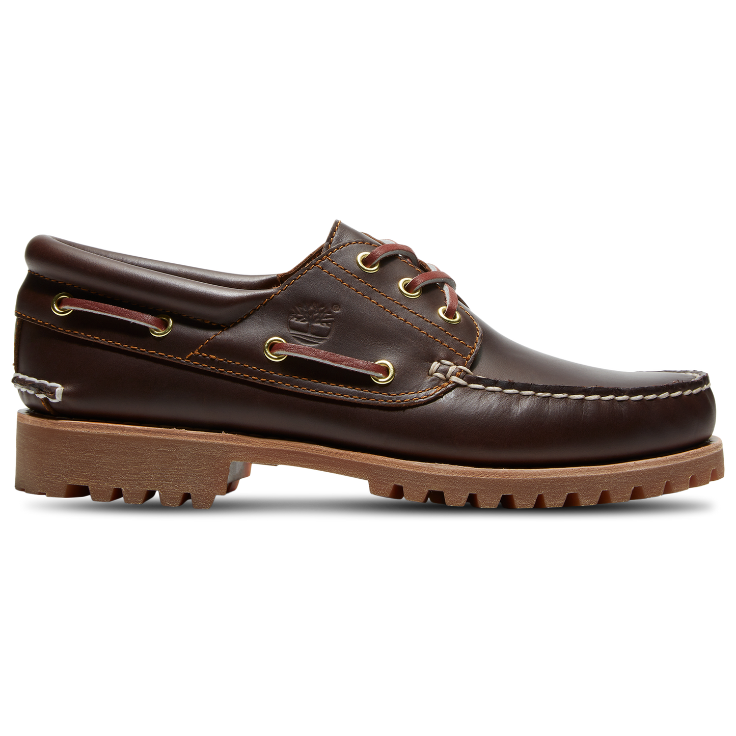 Timberland Authentics 3-Eye Boat Shoe - Men's - Brown