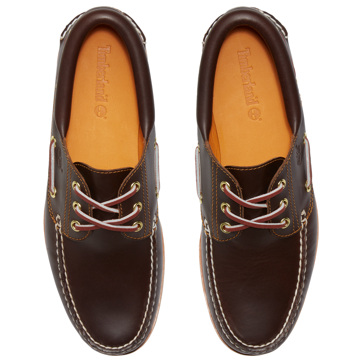 Timberland Authentics 3-Eye Boat Shoe - Men's - Brown