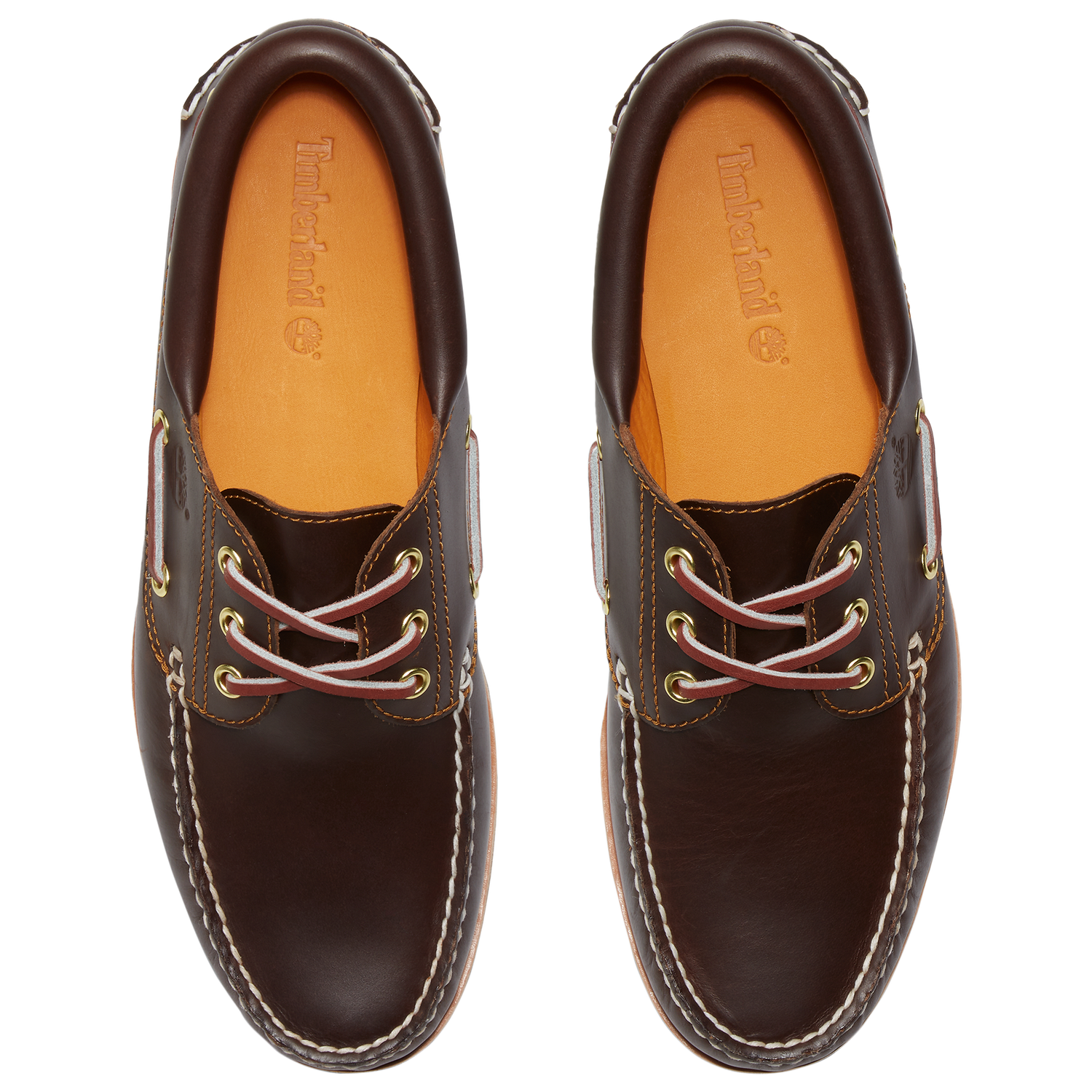 Timberland Authentics 3-Eye Boat Shoe - Men's - Brown