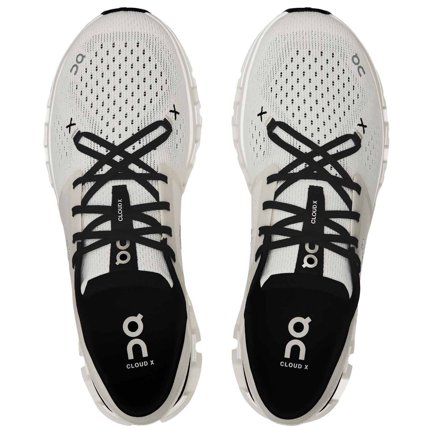 On Cloud X 4 - Men's - Black/White