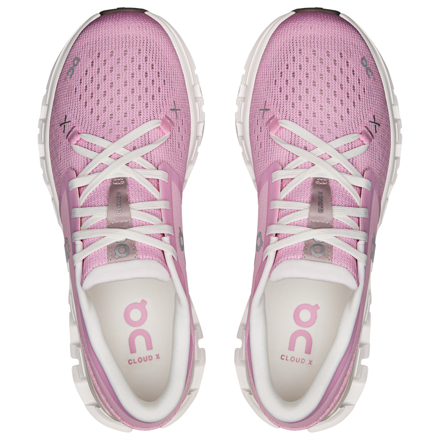 On Cloud X 4 - Women's - Pink/White
