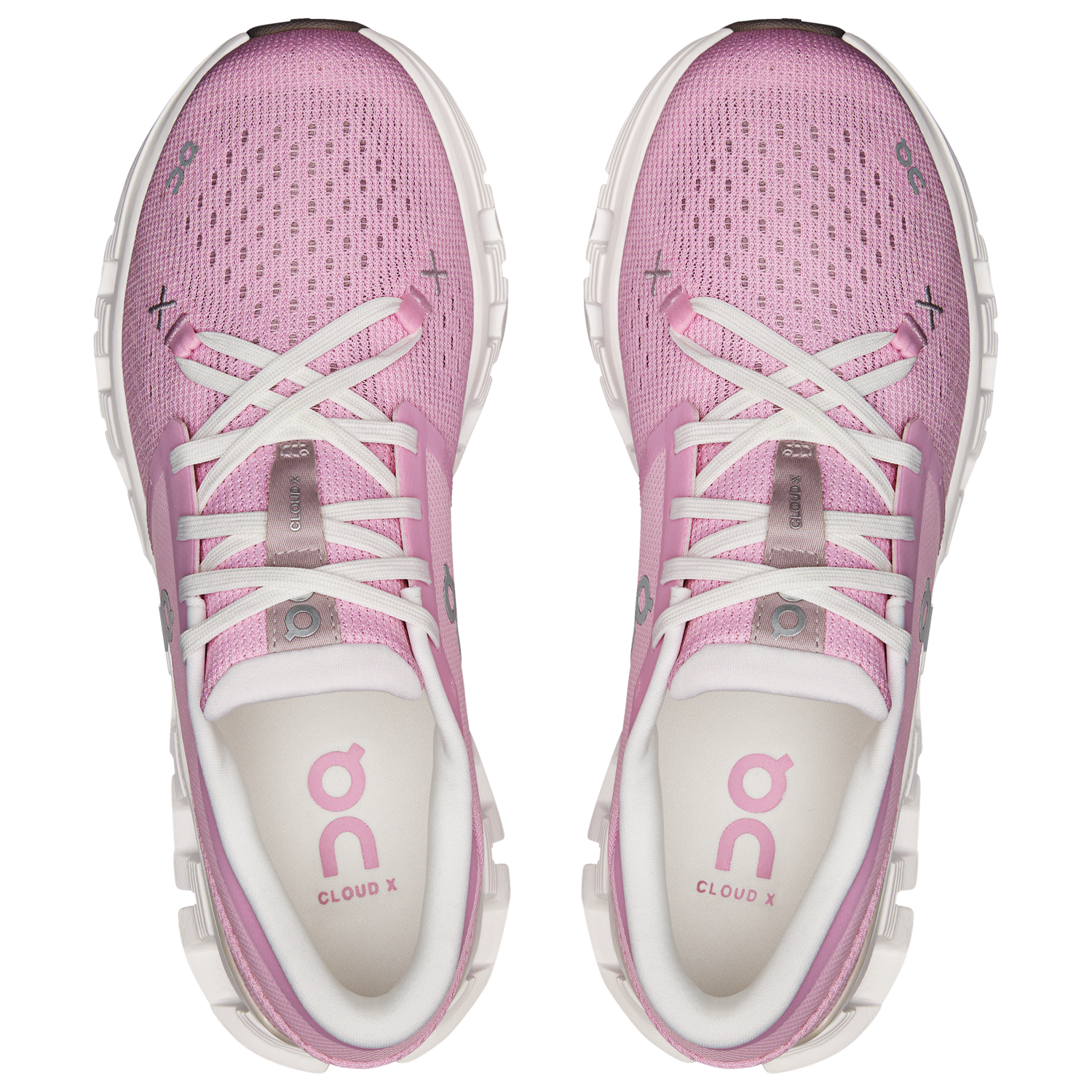 On Cloud X 4 - Women's - Pink/White
