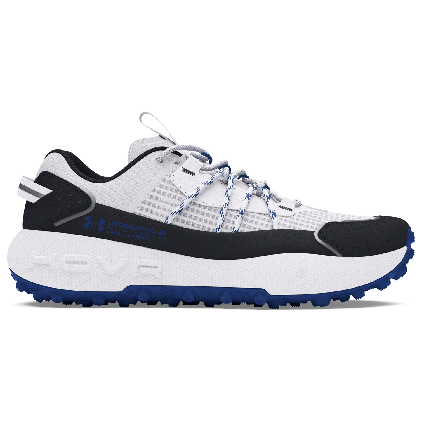 Under Armour Fat Tire Venture Pro - Men's - White/Black/Tech Blue