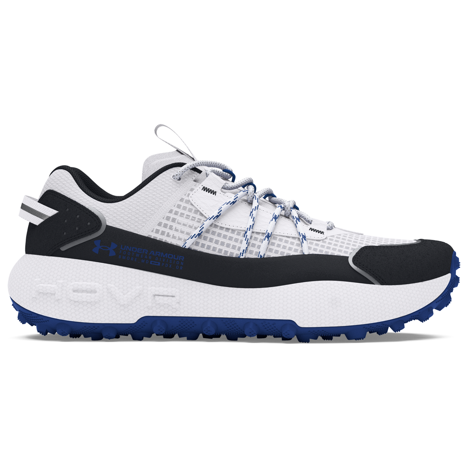 Under Armour Fat Tire Venture Pro - Men's - White/Black/Tech Blue