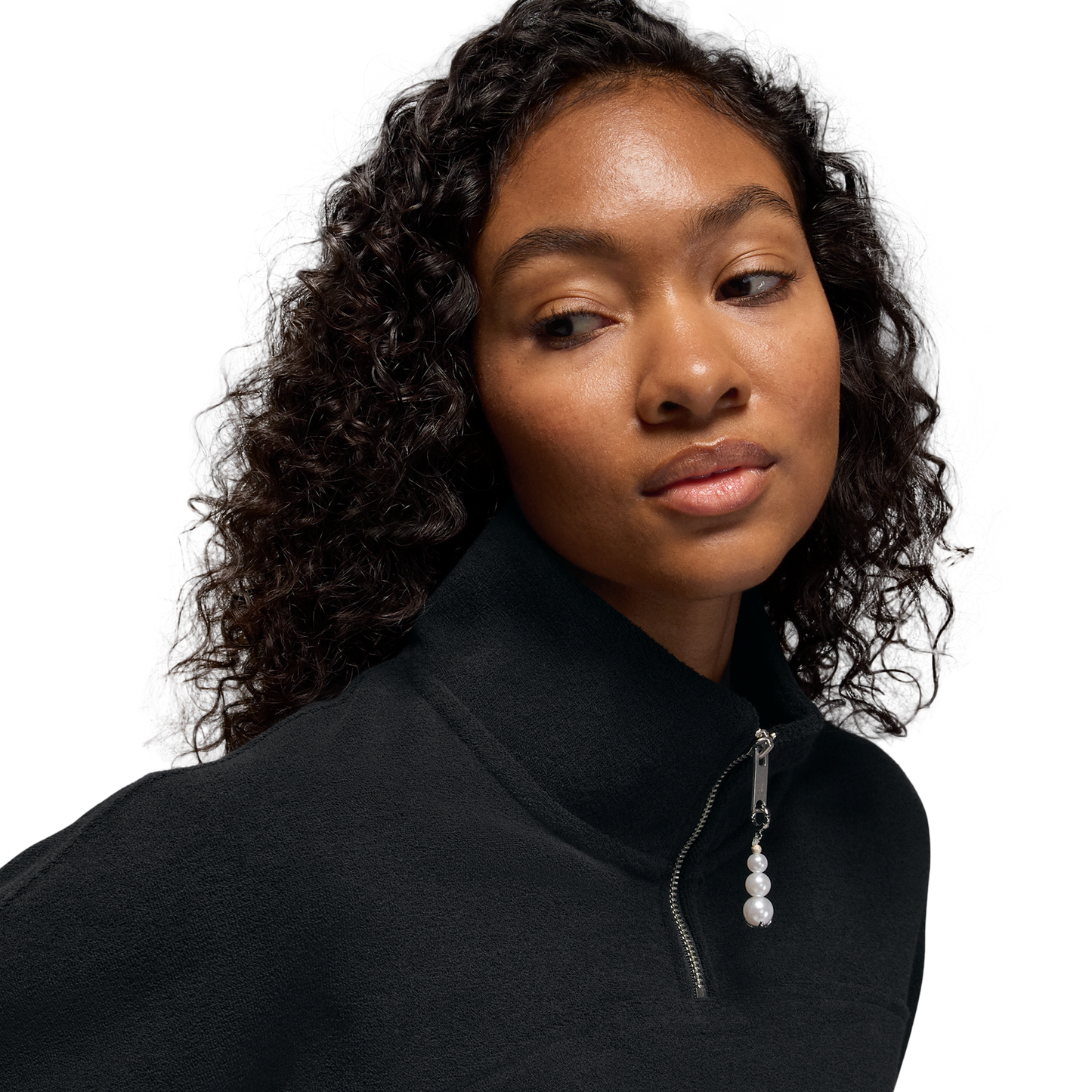 Jordan Flight Fleece  Seasonal Quarter-Zip - Women's - Black/Black