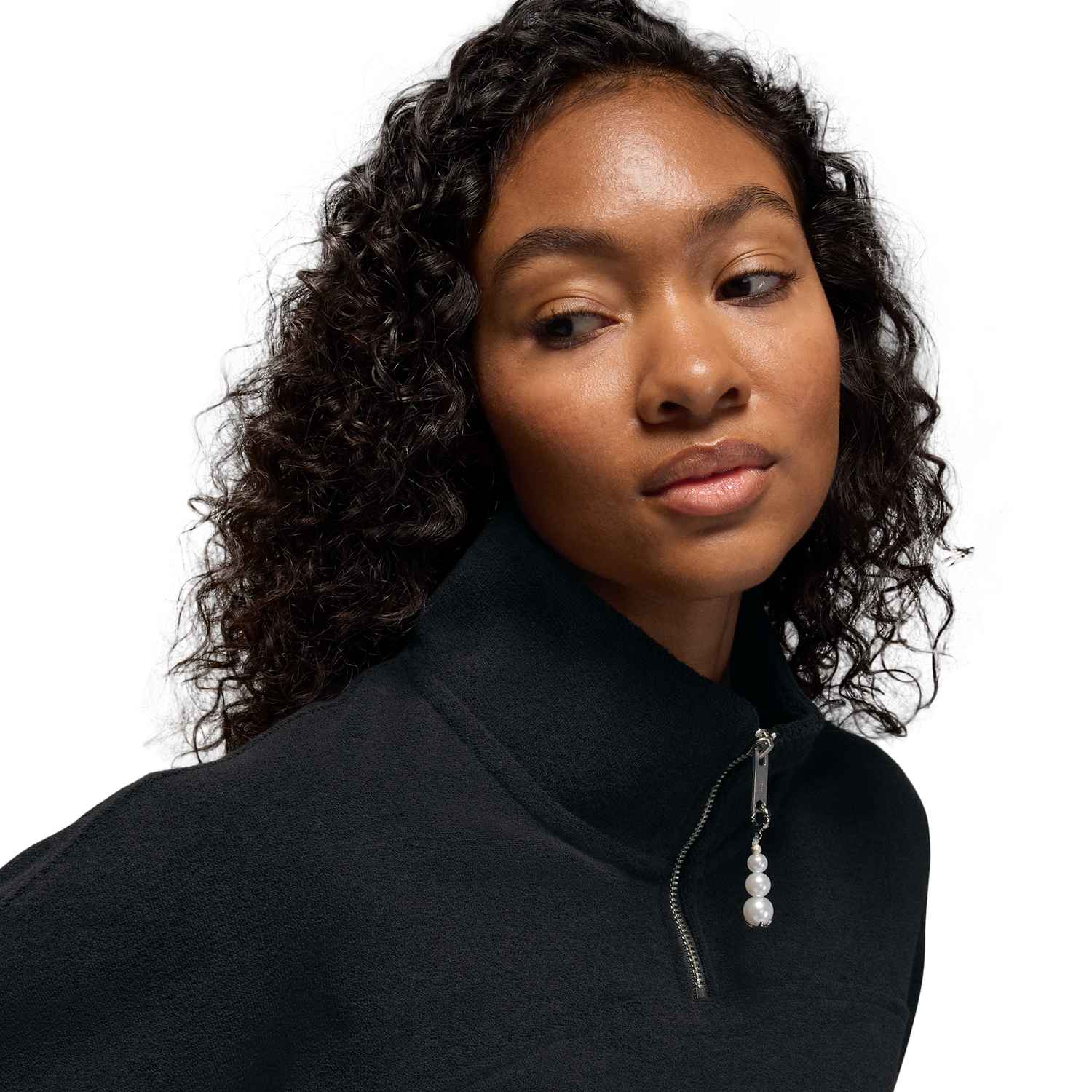Jordan Flight Fleece  Seasonal Quarter-Zip - Women's - Black/Black
