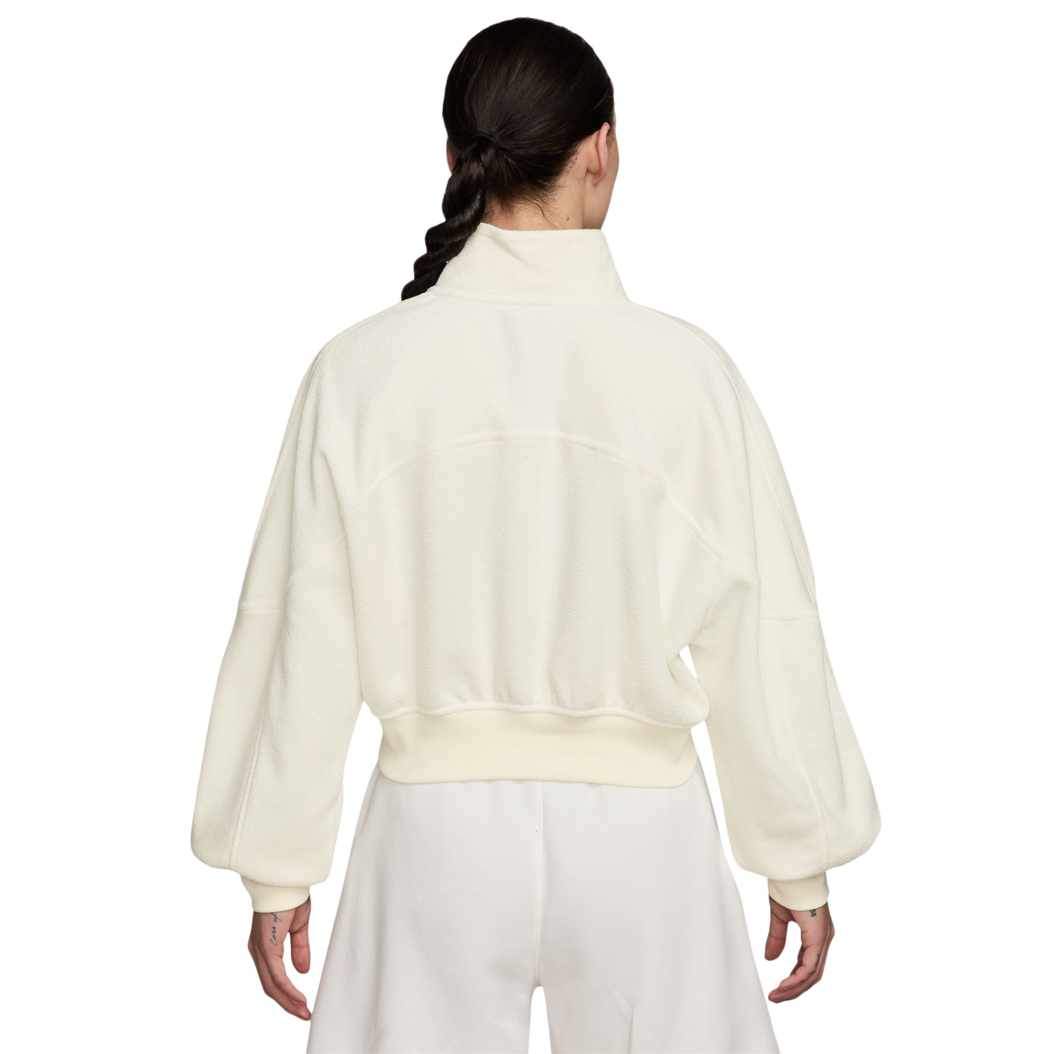 Jordan Flight Fleece  Seasonal Quarter-Zip - Women's - White/White