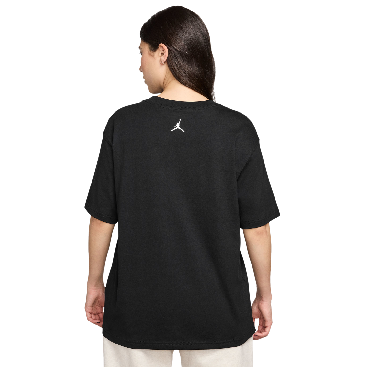 Jordan BRK Short Sleeve GFX T-Shirt AJXI - Women's - Black/White