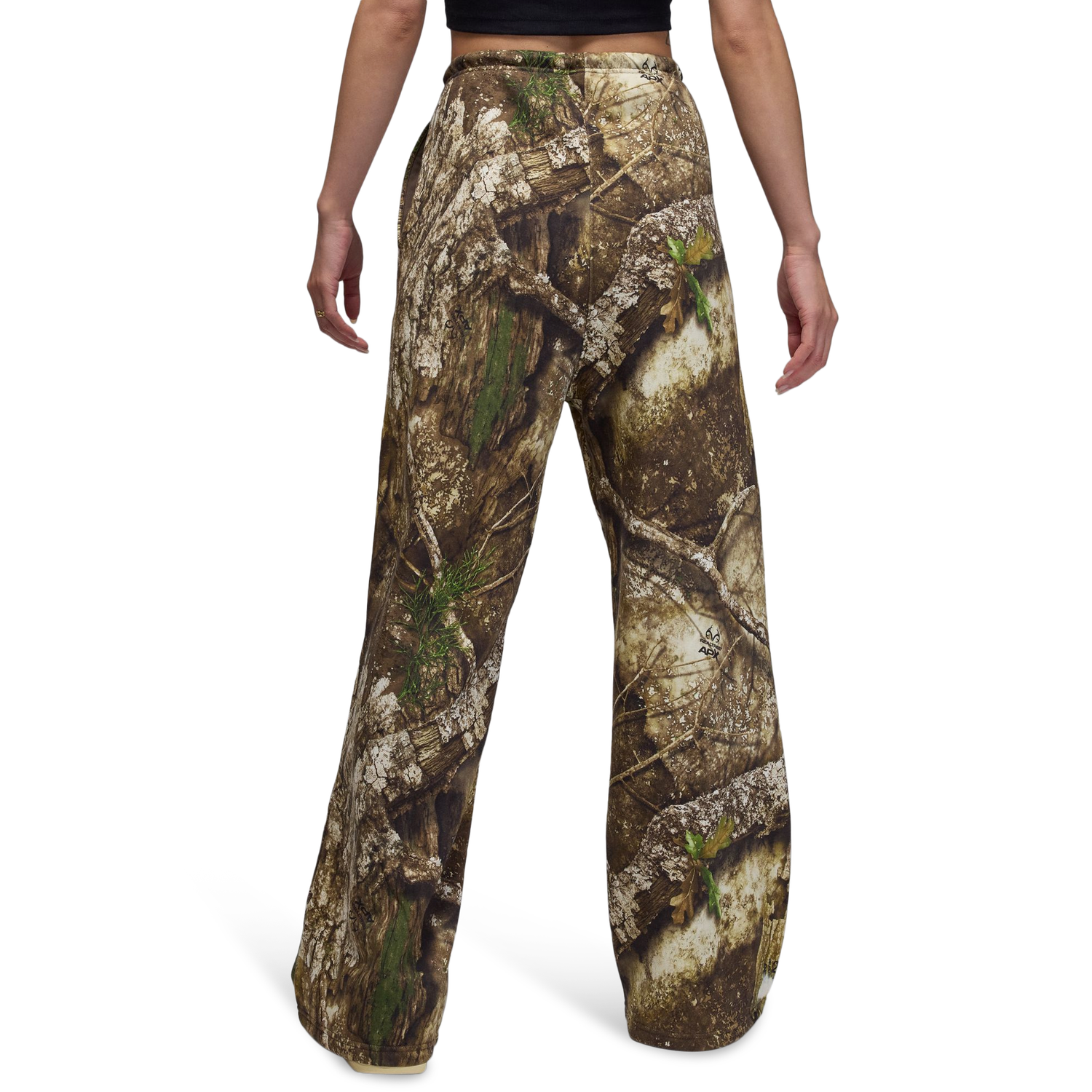 Jordan BRK Fleece Open Hem Pants - Women's - Brown/Olive