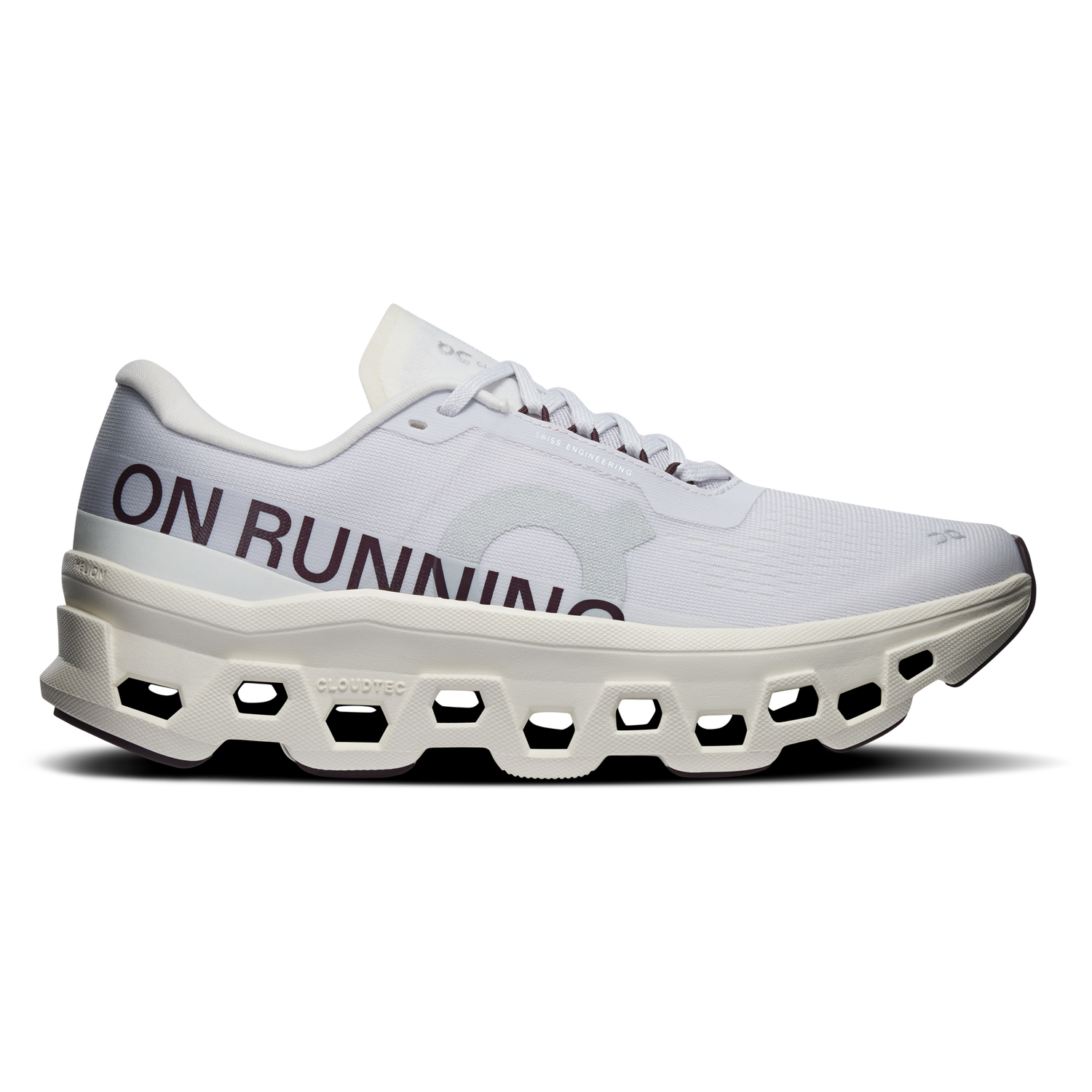 On Cloudmonster - Women's - White/Purple