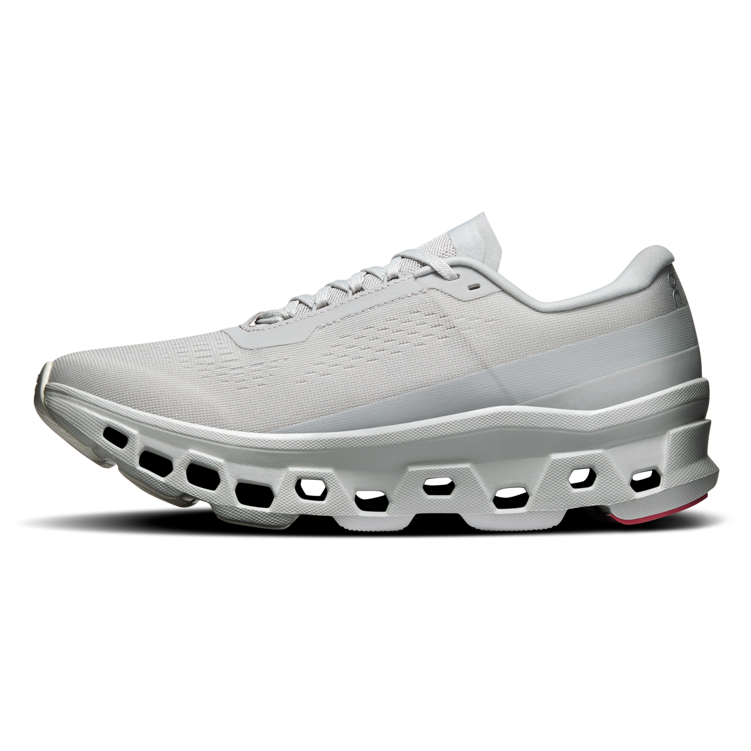 On Cloudmonster - Women's - Silver/Camellia