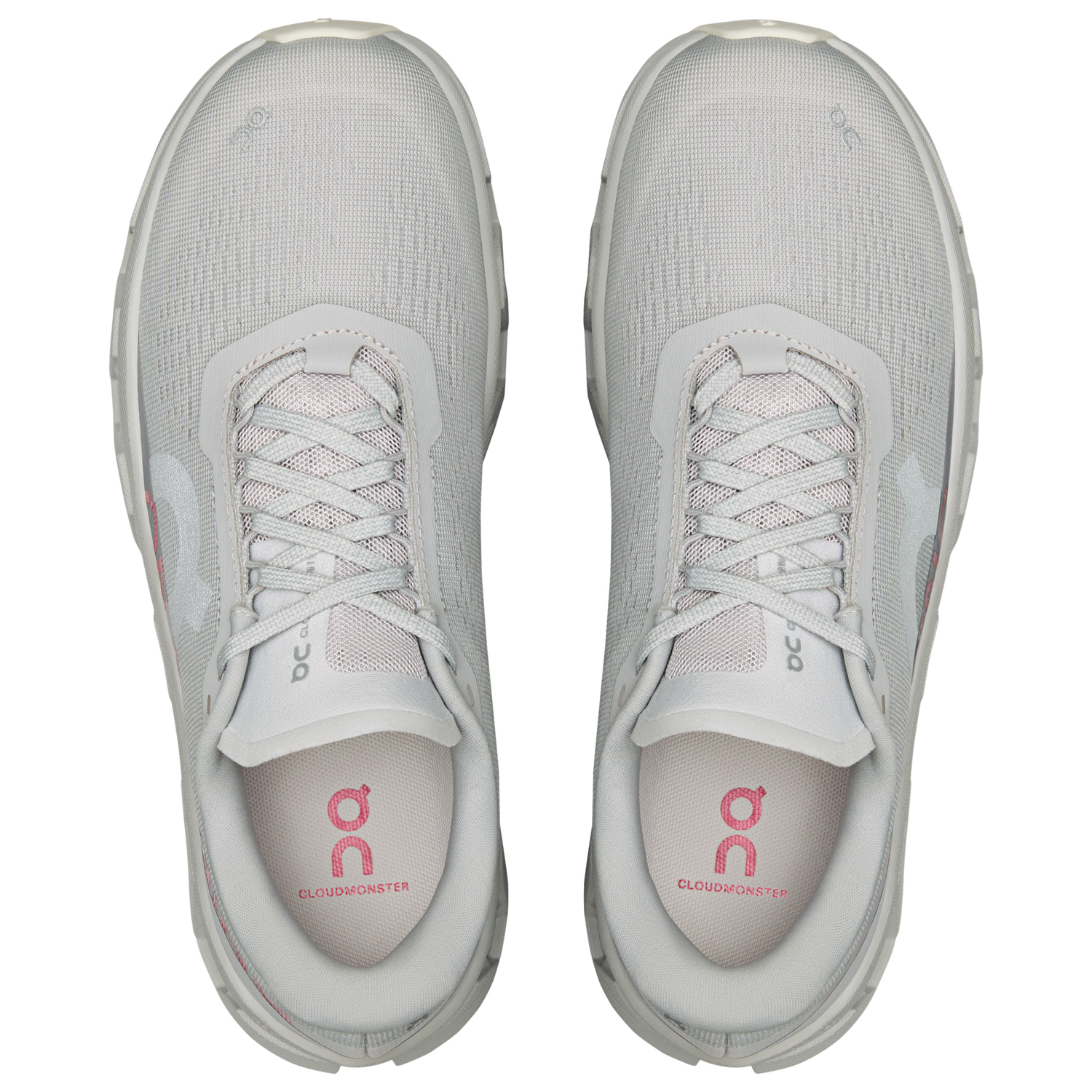 On Cloudmonster - Women's - Silver/Camellia