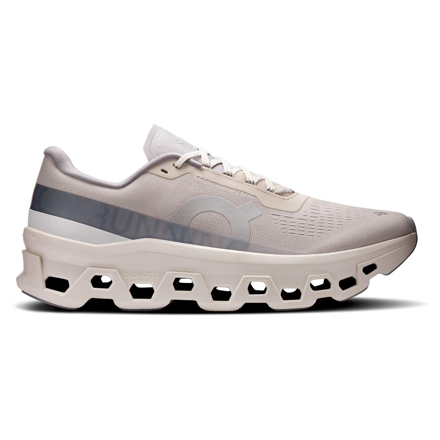 On Cloudmonster 1 - Men's - Pearl Ivory/Pearl Ivory