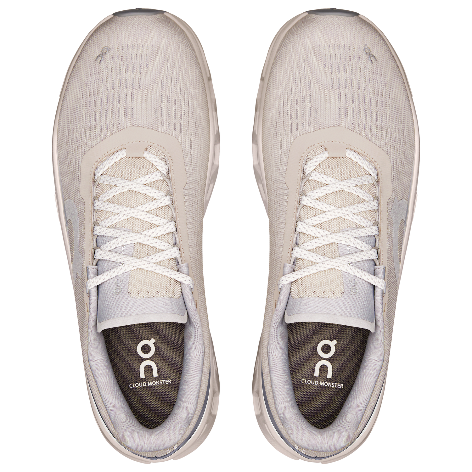 On Cloudmonster 1 - Men's - Pearl Ivory/Pearl Ivory