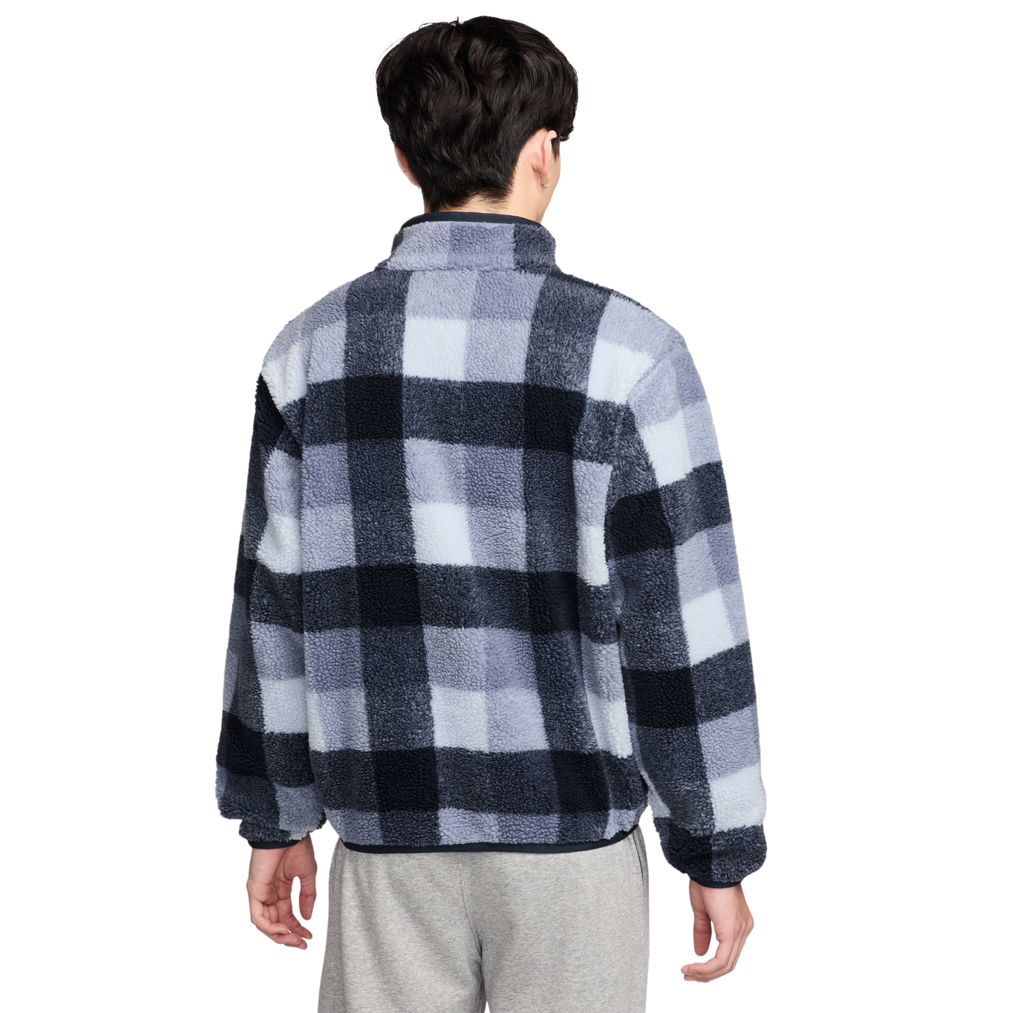 Nike Club Seasonal Winterized All Over Print Half-Zip - Men's - Navy/Blue