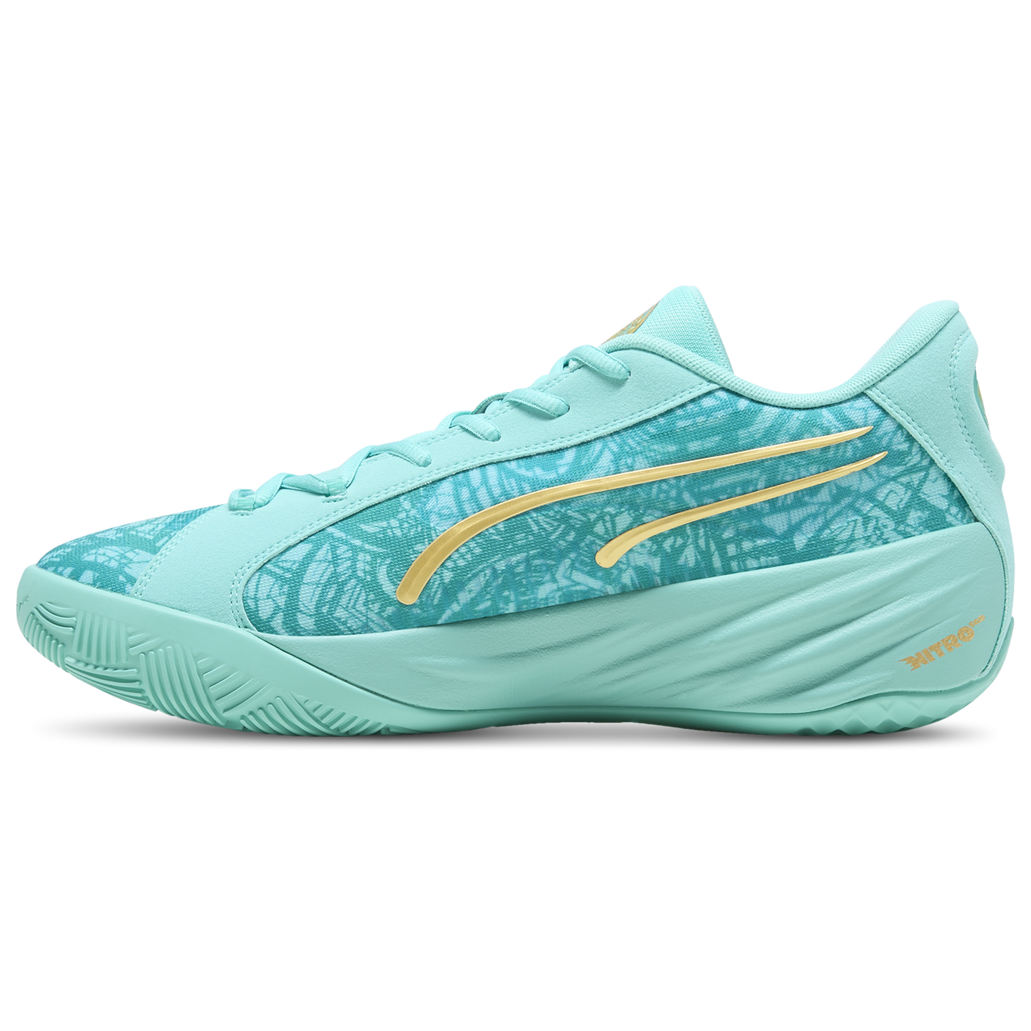 PUMA All-Pro NITRO Mexico - Men's - Aquatic/Sparkling Green