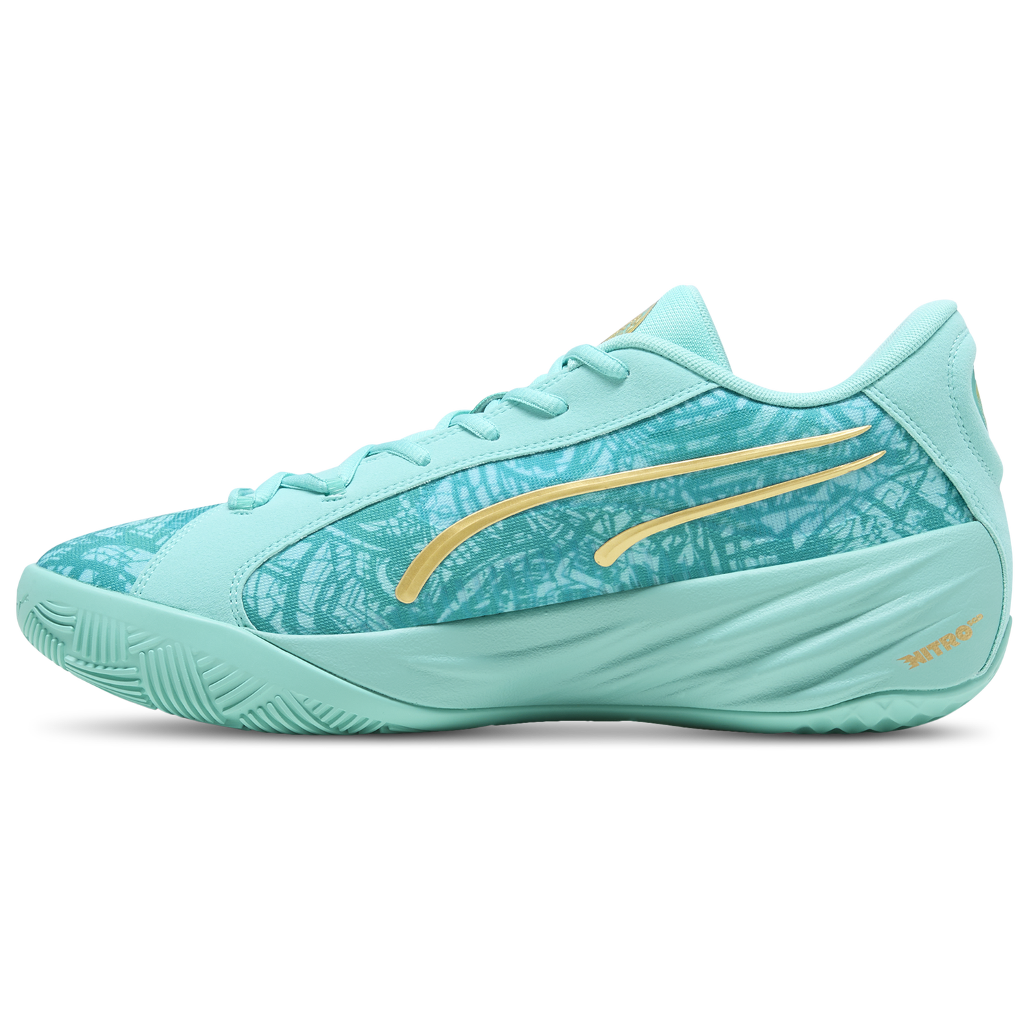 PUMA All-Pro NITRO Mexico - Men's - Aquatic/Sparkling Green