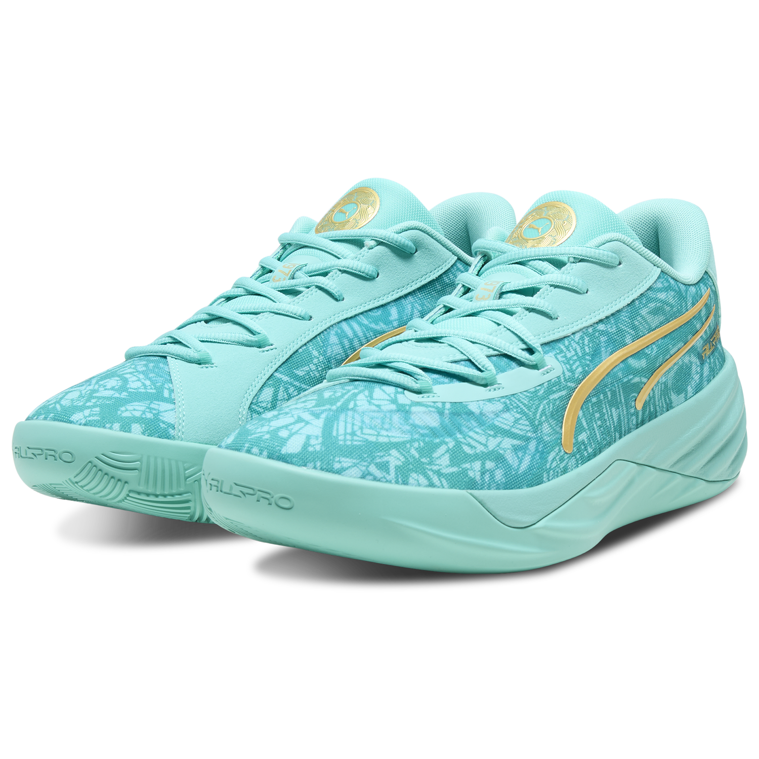PUMA All-Pro NITRO Mexico - Men's - Aquatic/Sparkling Green