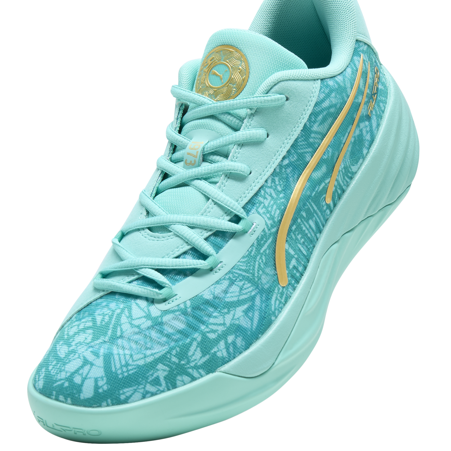 PUMA All-Pro NITRO Mexico - Men's - Aquatic/Sparkling Green