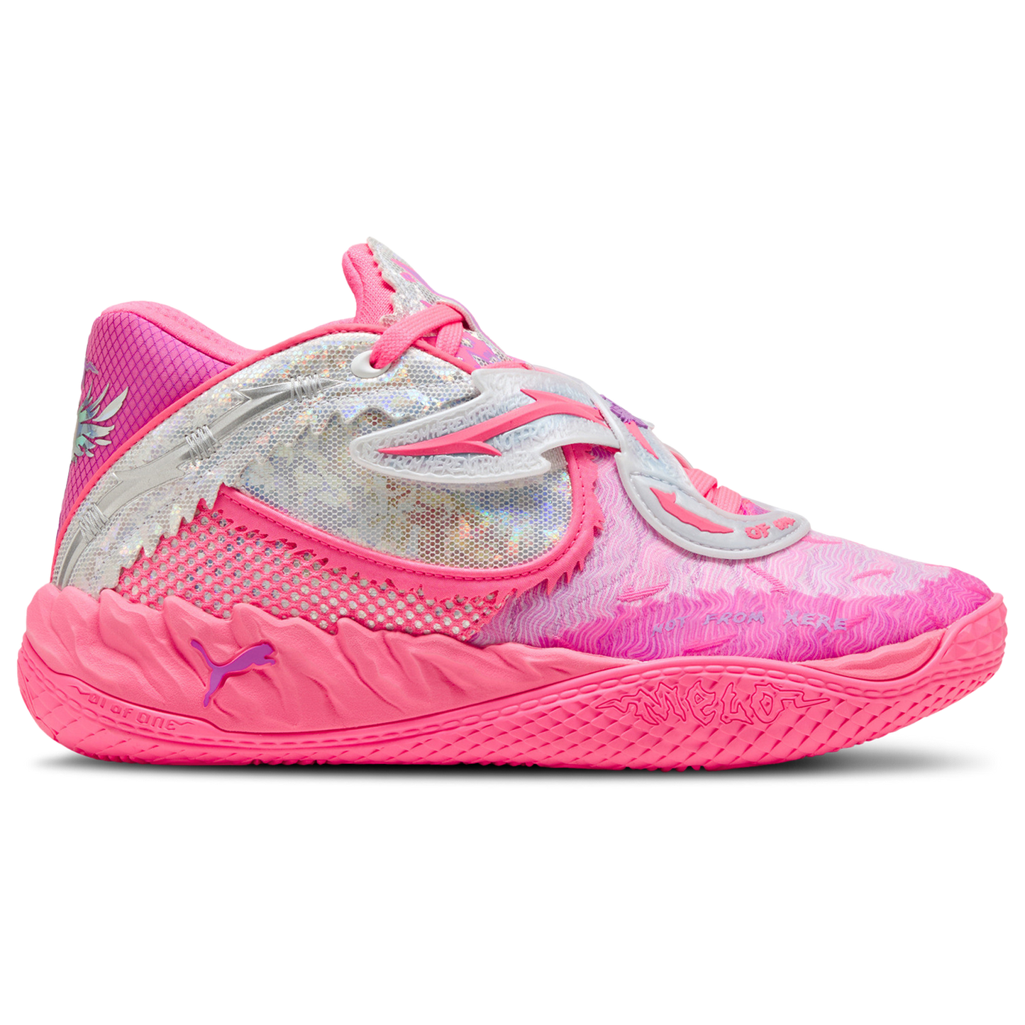 PUMA MB.05 World Tour - Men's - Pure Magenta/Sun Struck