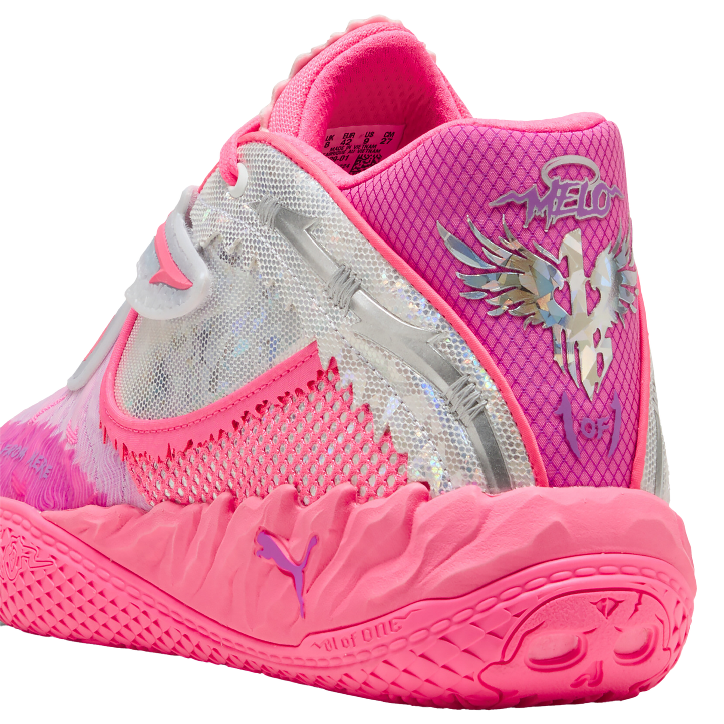 PUMA MB.05 World Tour - Men's - Pure Magenta/Sun Struck