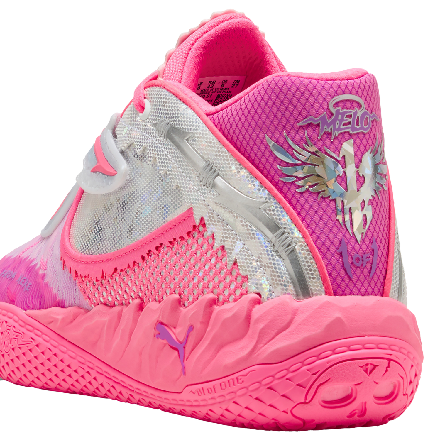 PUMA MB.05 World Tour - Men's - Pure Magenta/Sun Struck