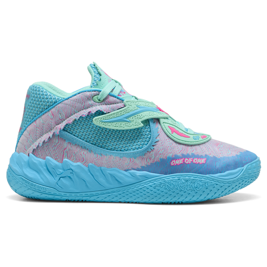 PUMA MB.05 Rick & Morty - Men's - Electric Peppermint/Rickie Orange/Blue