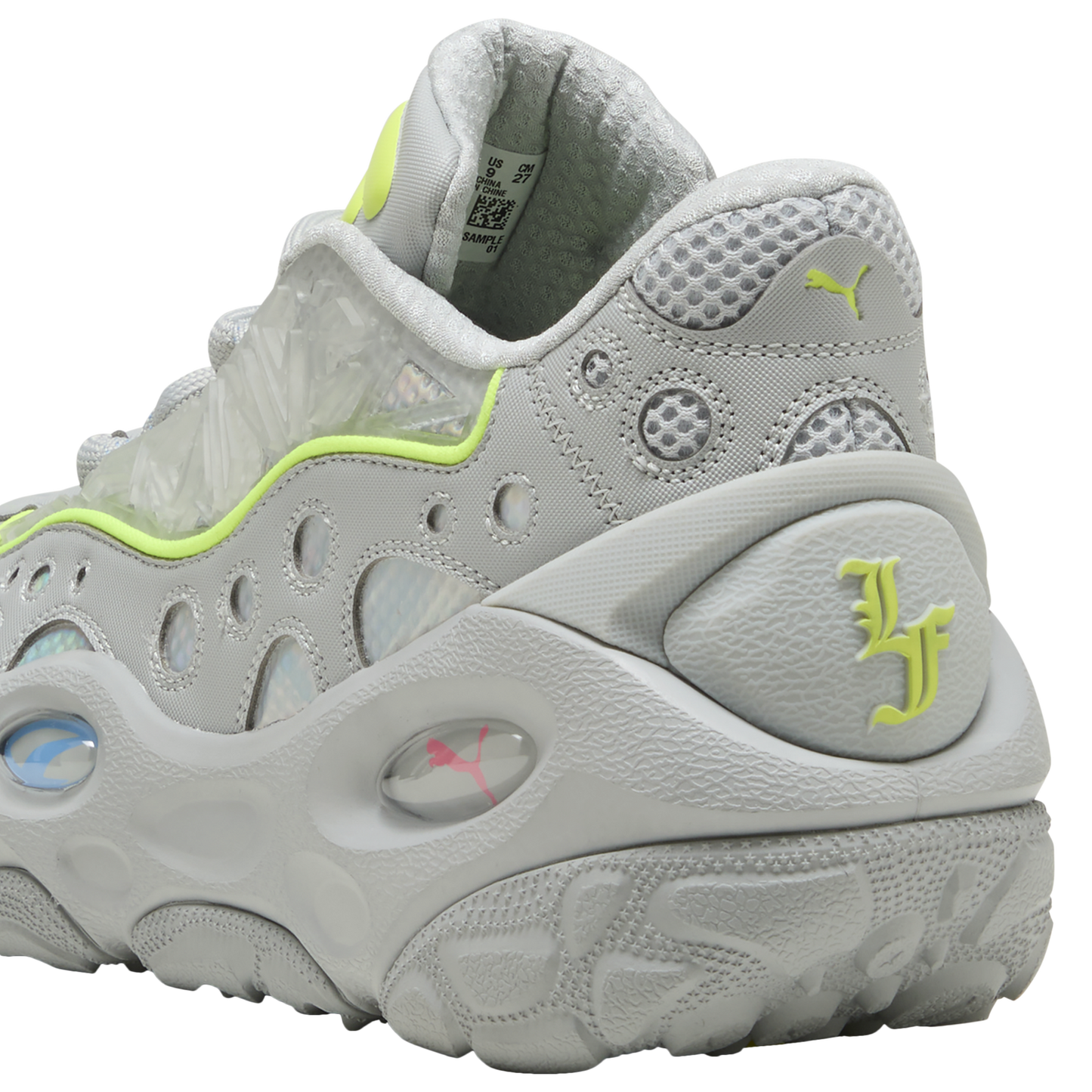PUMA LaFrance RNR Solar - Men's - Gray/Volt/Blue