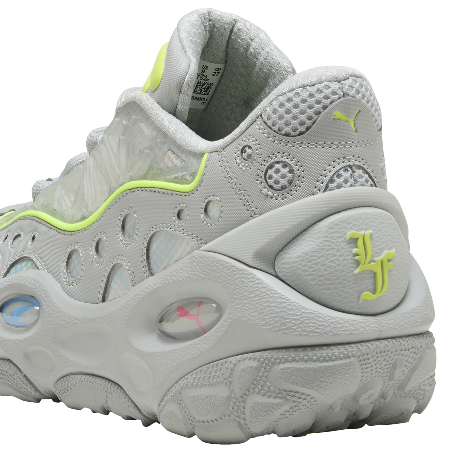 PUMA LaFrance RNR Solar - Men's - Gray/Volt/Blue