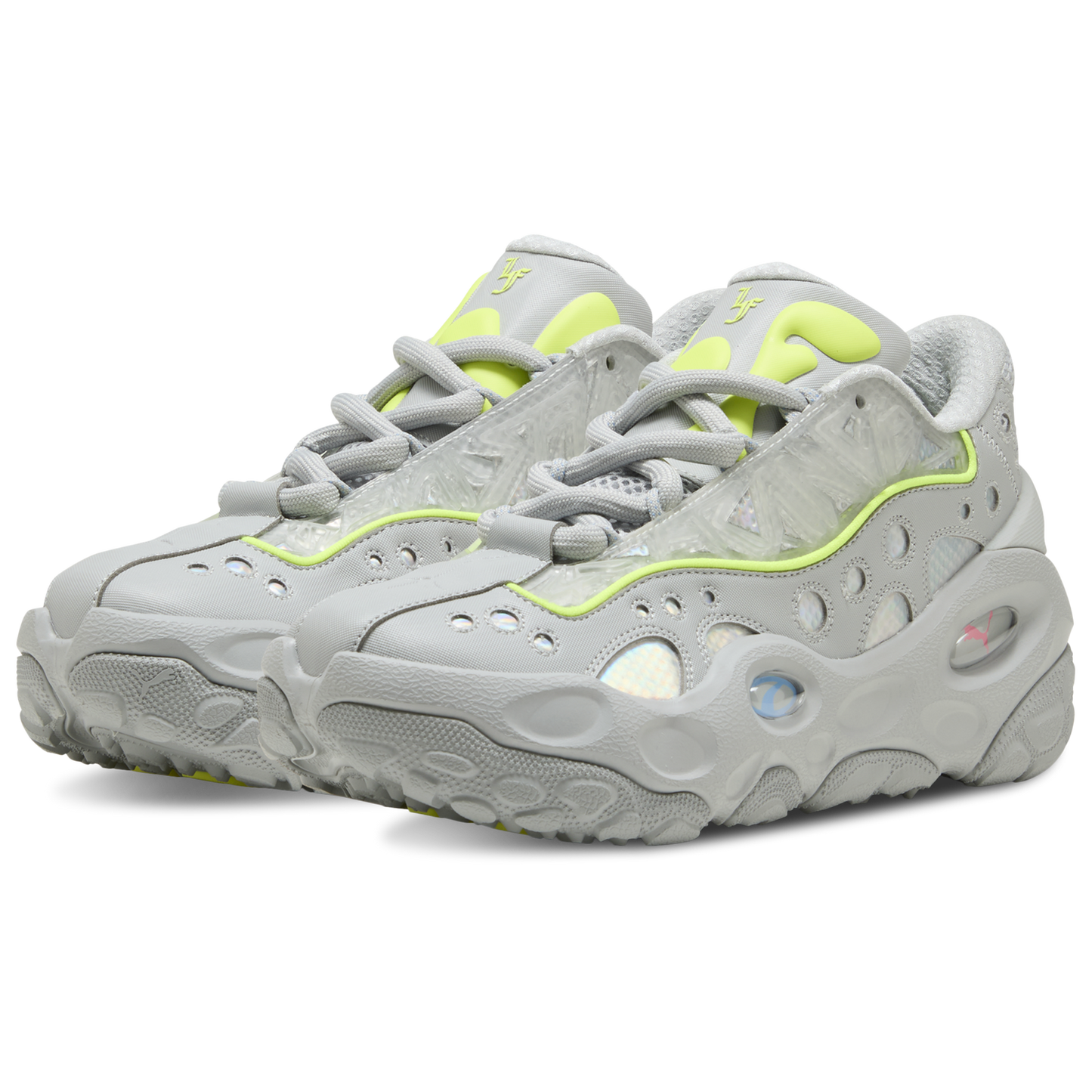 PUMA LaFrance RNR Solar - Men's - Gray/Volt/Blue